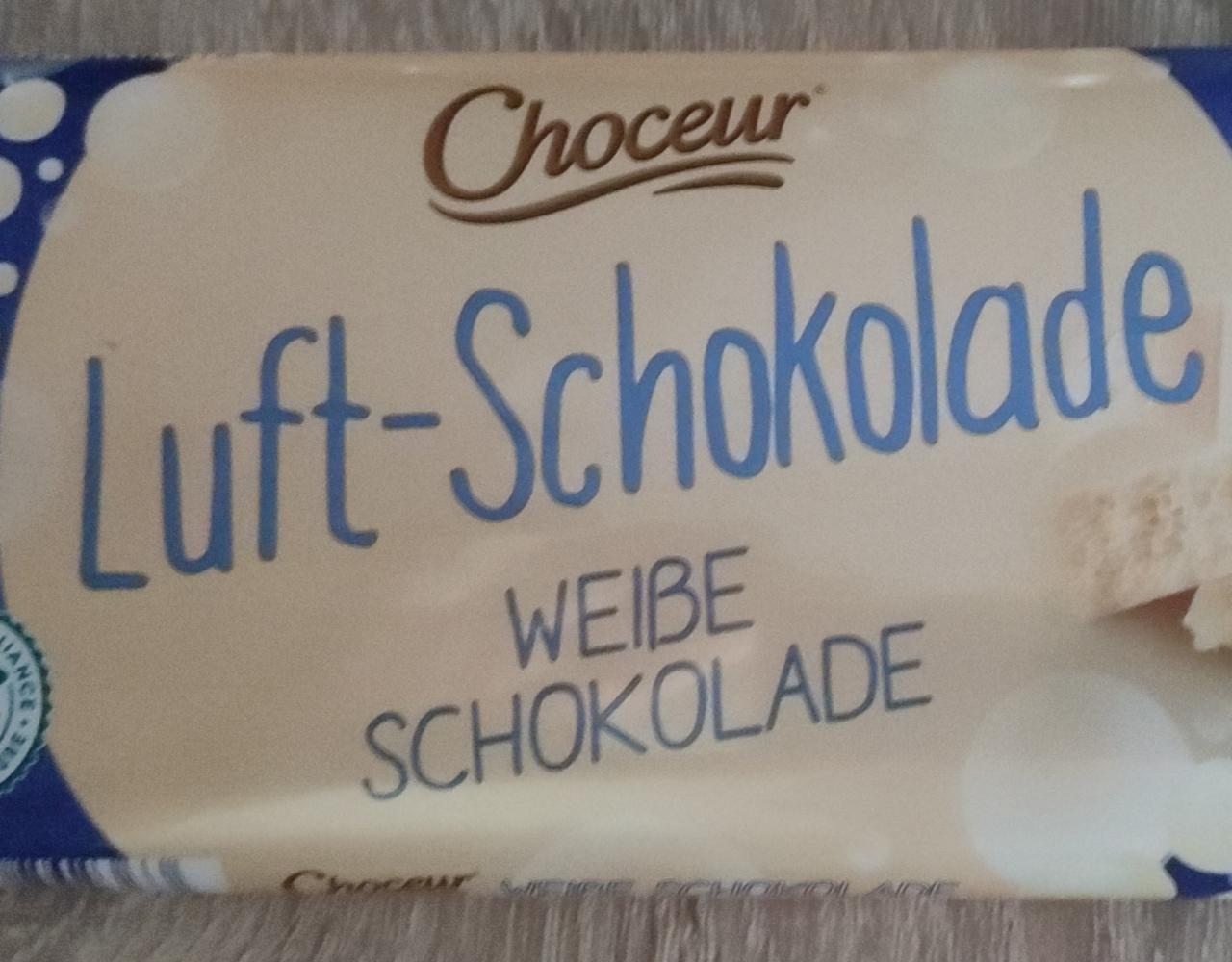Fotografie - Luft-Schokolade Weiße Schokolade Choceur