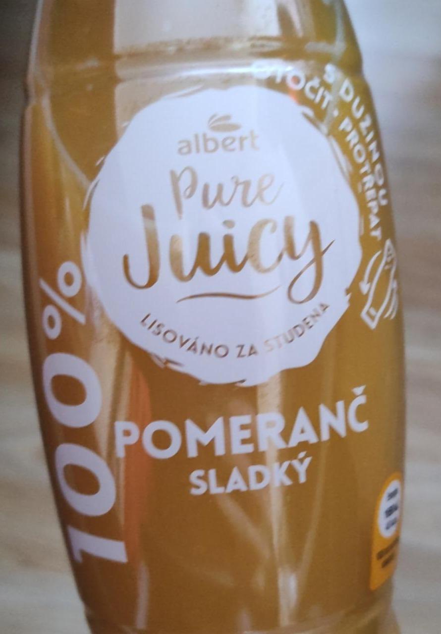 Fotografie - Pure juicy 100% Pomeranč sladký Albert