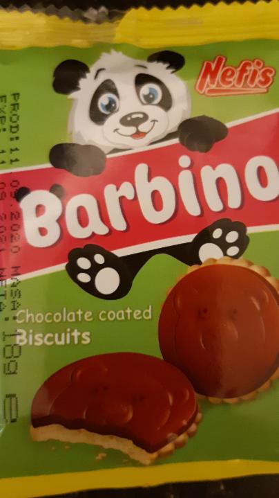 Fotografie - Barbino Chocolate coated Biscuits Nefis