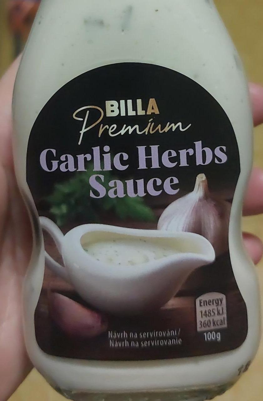 Fotografie - Garlic Herbs Sauce Billa Premium
