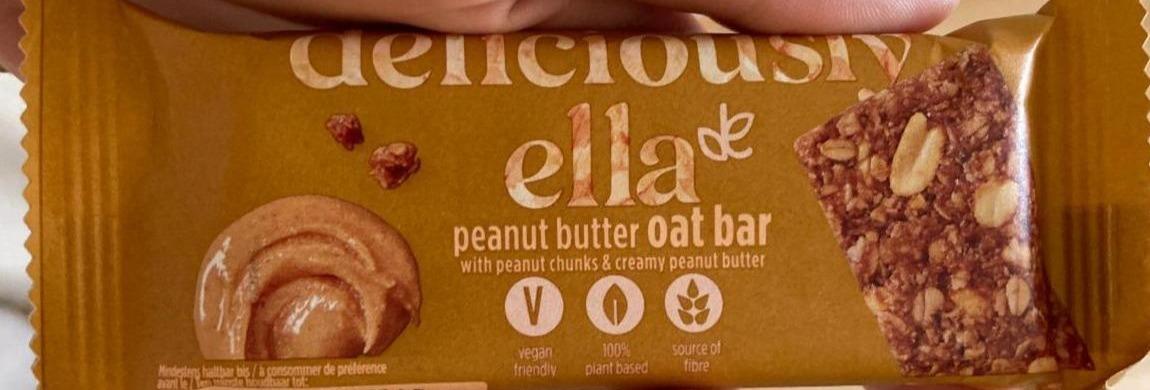 Fotografie - Oat Bar peanut butter Deliciously Ella