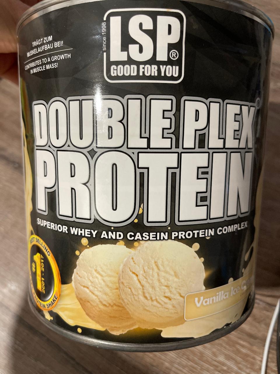 Fotografie - Double Plex Protein Vanilla Ice Cream LSP