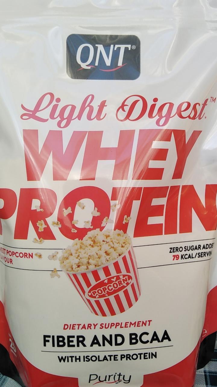 Fotografie - Light Digest Whey Protein Sweet Popcorn QNT
