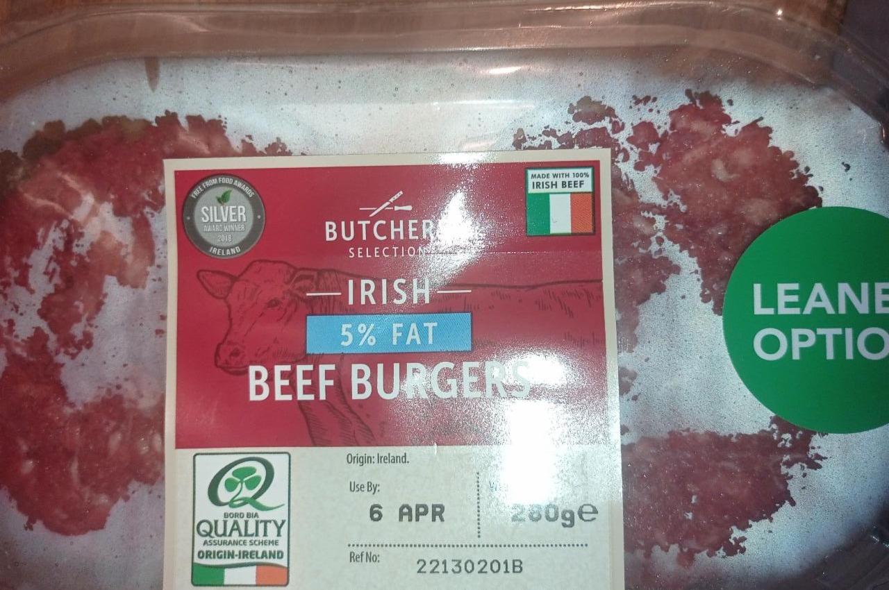 Fotografie - Irish 5% Fat Beef Burgers Butcher's Selection