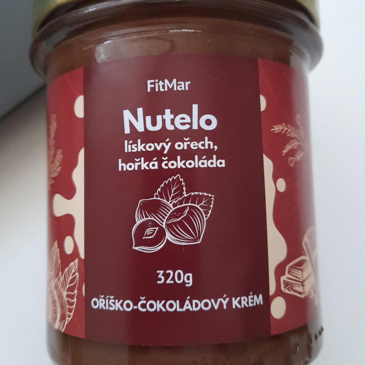 Fotografie - Nutelo lískový ořech, hořká čokoláda FitMar