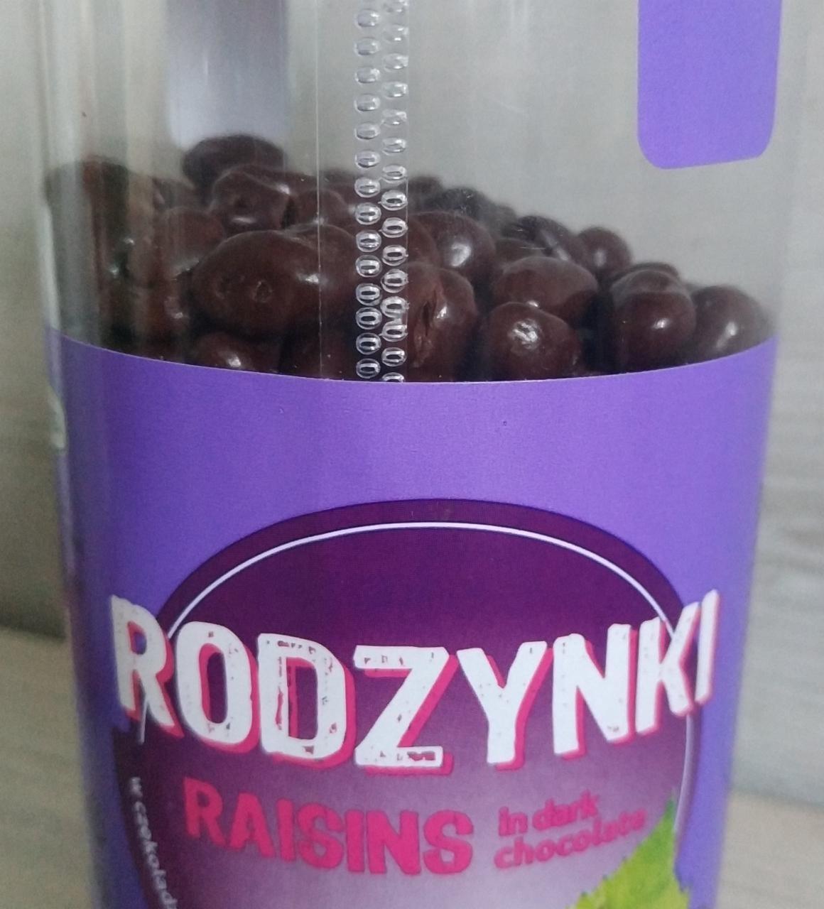 Fotografie - Rodzynki raisins in dark chocolate