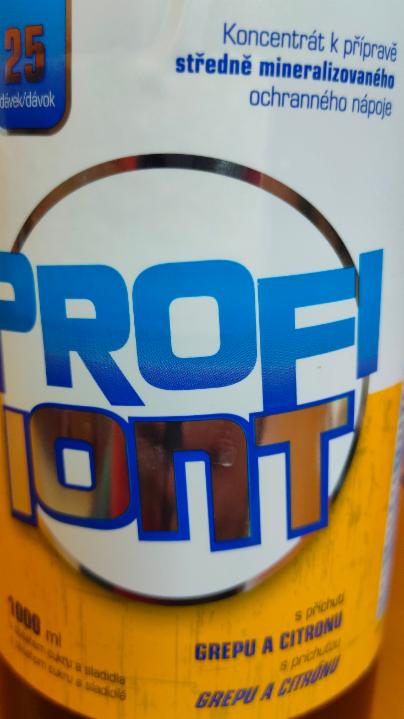 Fotografie - Profi iont koncentrát k přípravě středně mineralizovaného ochranného nápoje