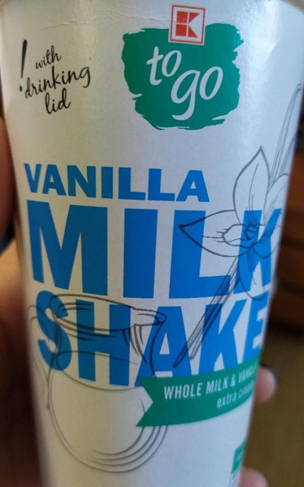 Fotografie - Vanilla Milk shake K-to go Kaufland