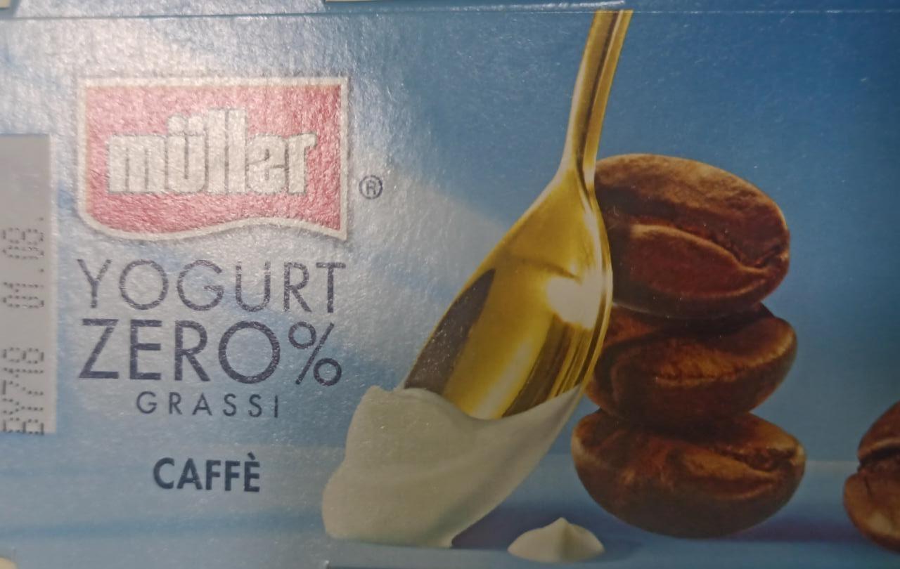 Fotografie - Yogurt zero% grassi caffé Müller