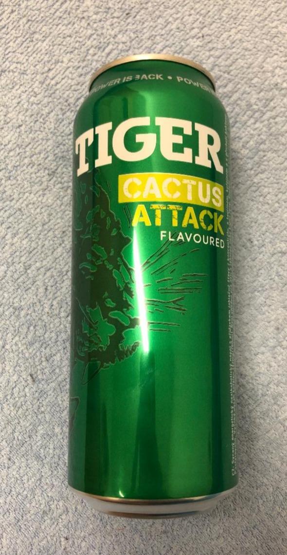 Fotografie - Energy Drink Cactus Attack Tiger