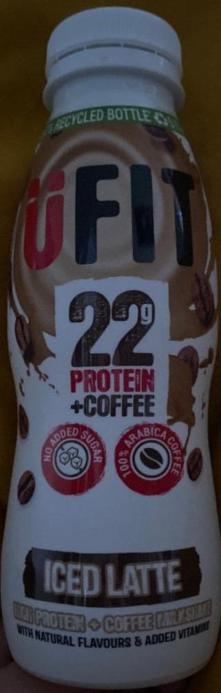 Fotografie - High Protein Shake Drink Iced Latte üFIT