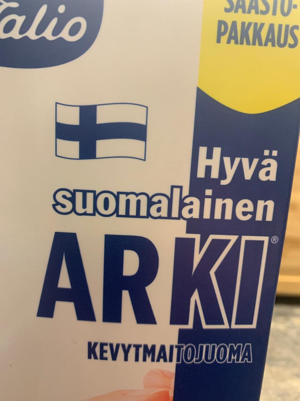 Fotografie - Hyvä Suomalainen Arki kevytmaitojuoma Valio
