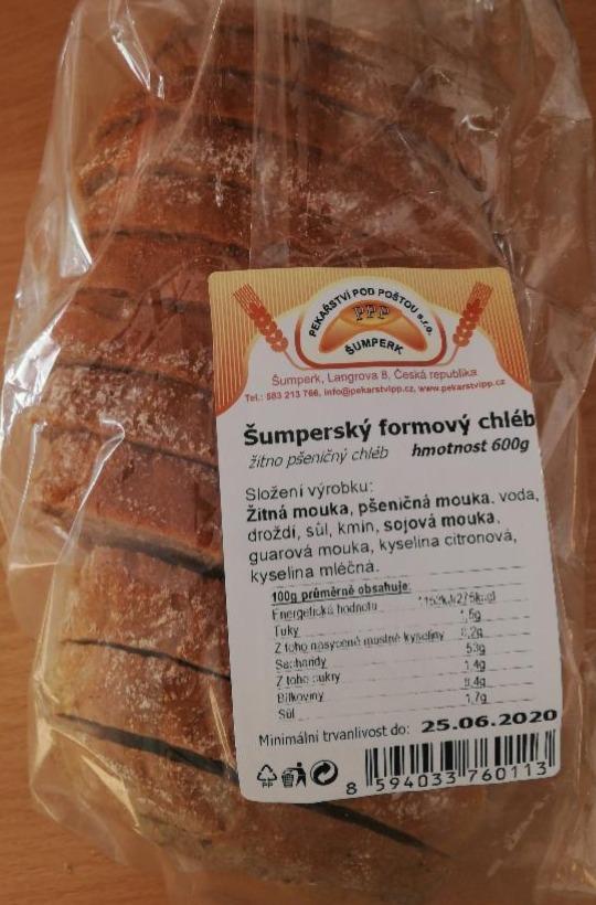 Fotografie - šumperský formový chléb