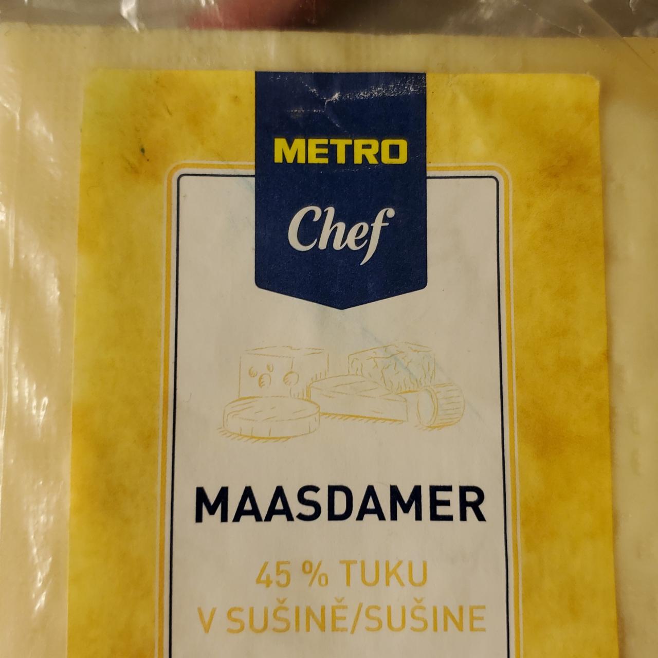 Fotografie - Maasdamer 45% tuku Metro Chef