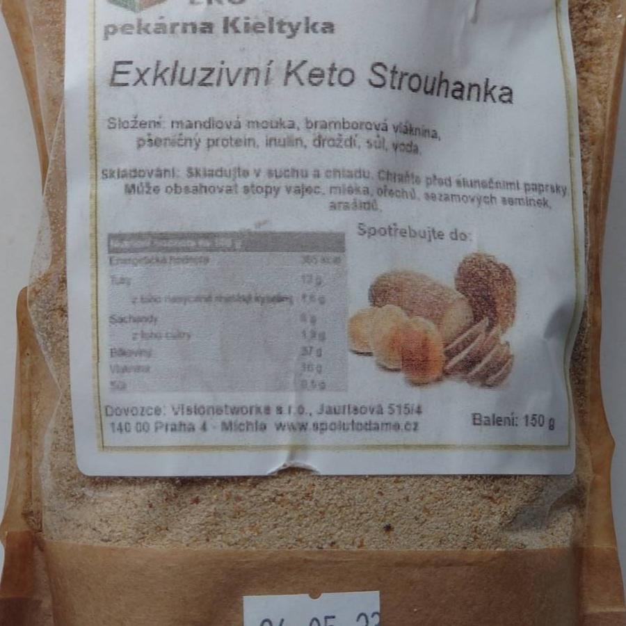 Fotografie - Exkluzivní Keto strouhanka EKO pekárna Kieltyka
