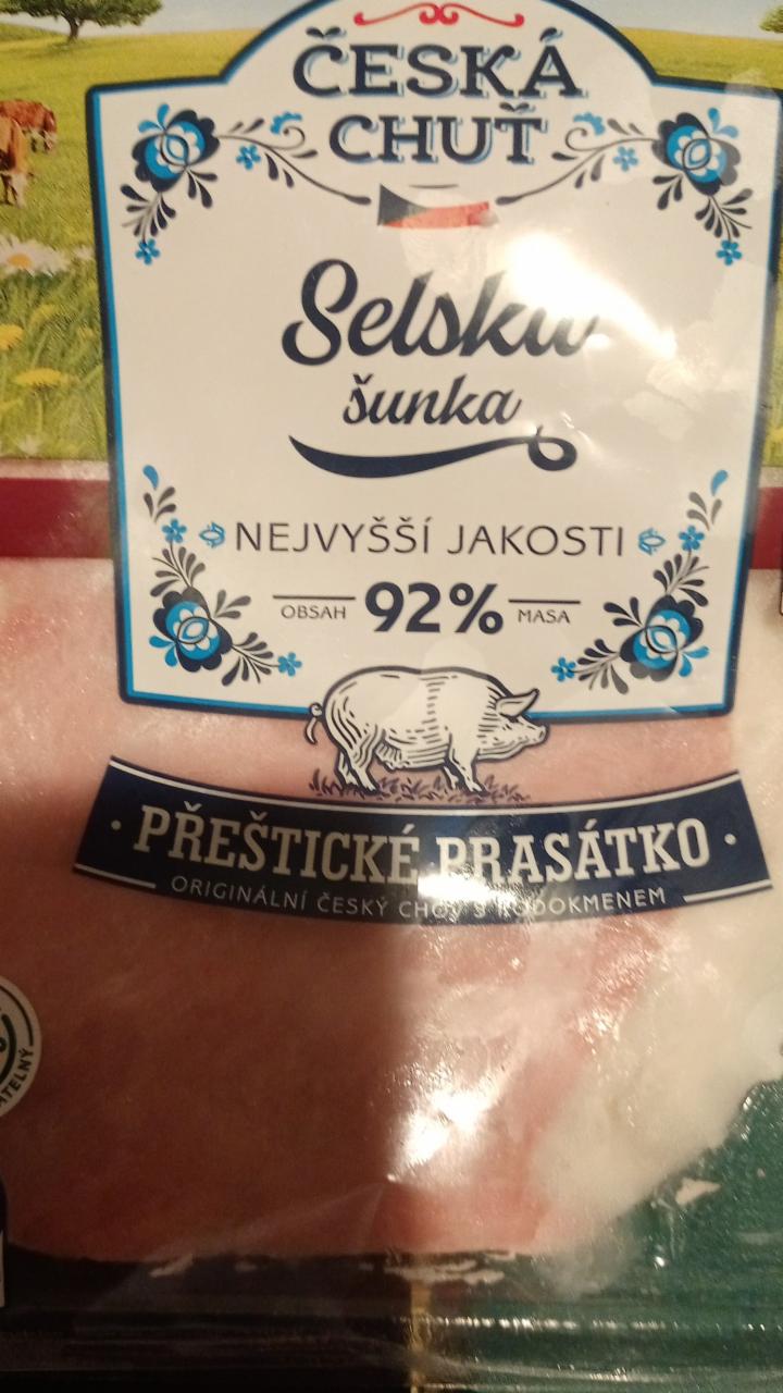 Fotografie - Selská šunka nejvyšší jakosti 92% masa Česká chuť