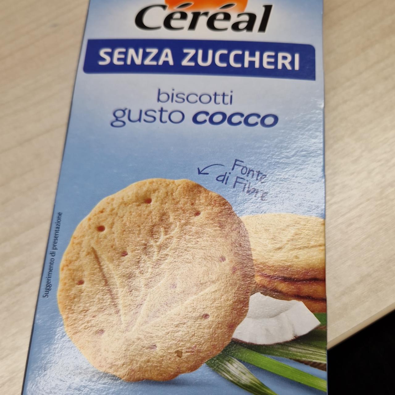 Fotografie - Biscotti gusto Cocco Senza Zuccheri Céréal