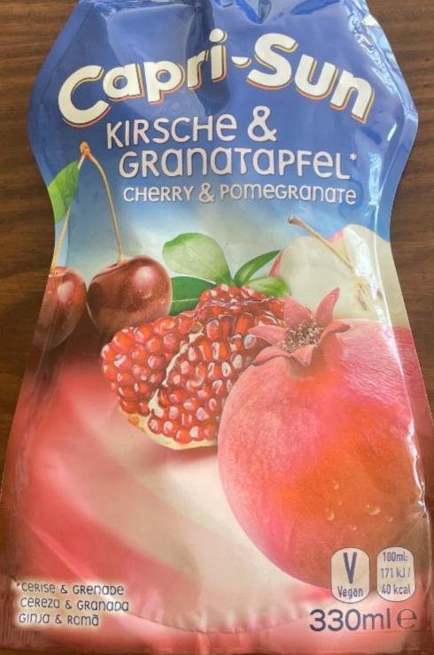 Fotografie - Kirsche & granatapfel cherry & pomegranate Capri-Sun