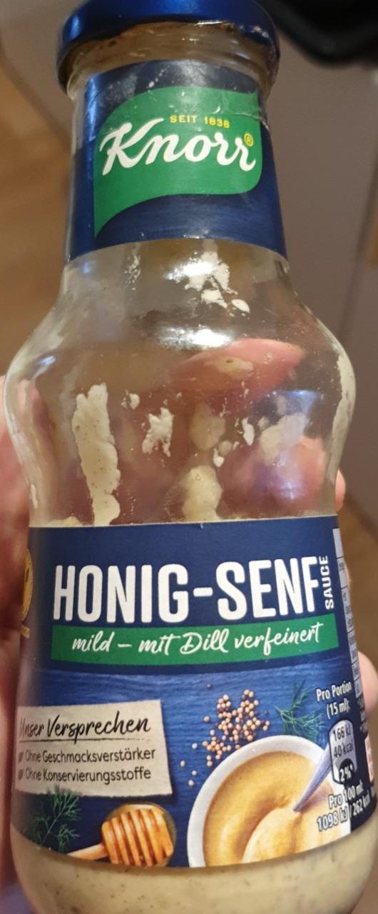Fotografie - Honig-Senf mild mit Dill Sauce Knorr