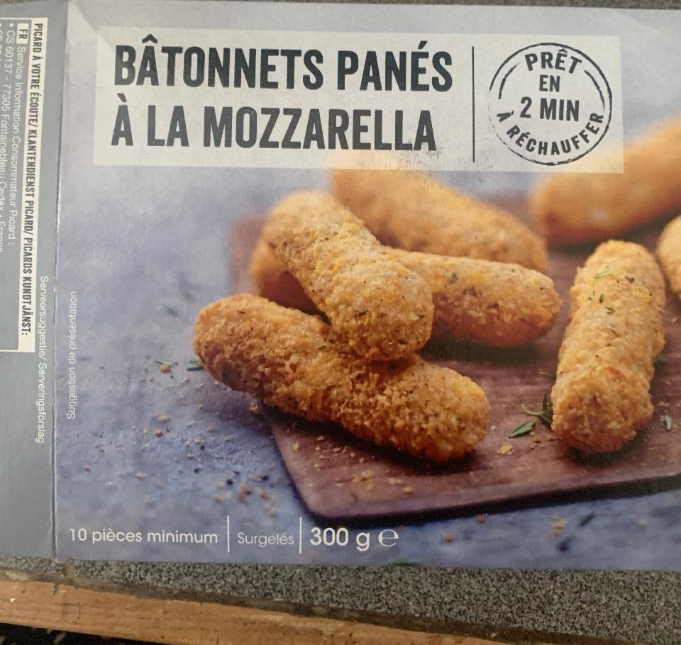 Fotografie - Bâtonnets panés à la mozzarella Picard