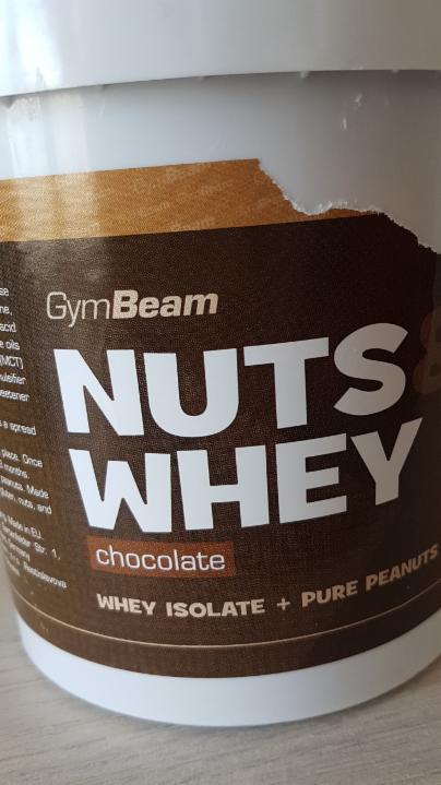 Fotografie - Nuts a Whey chocolate GymBeam