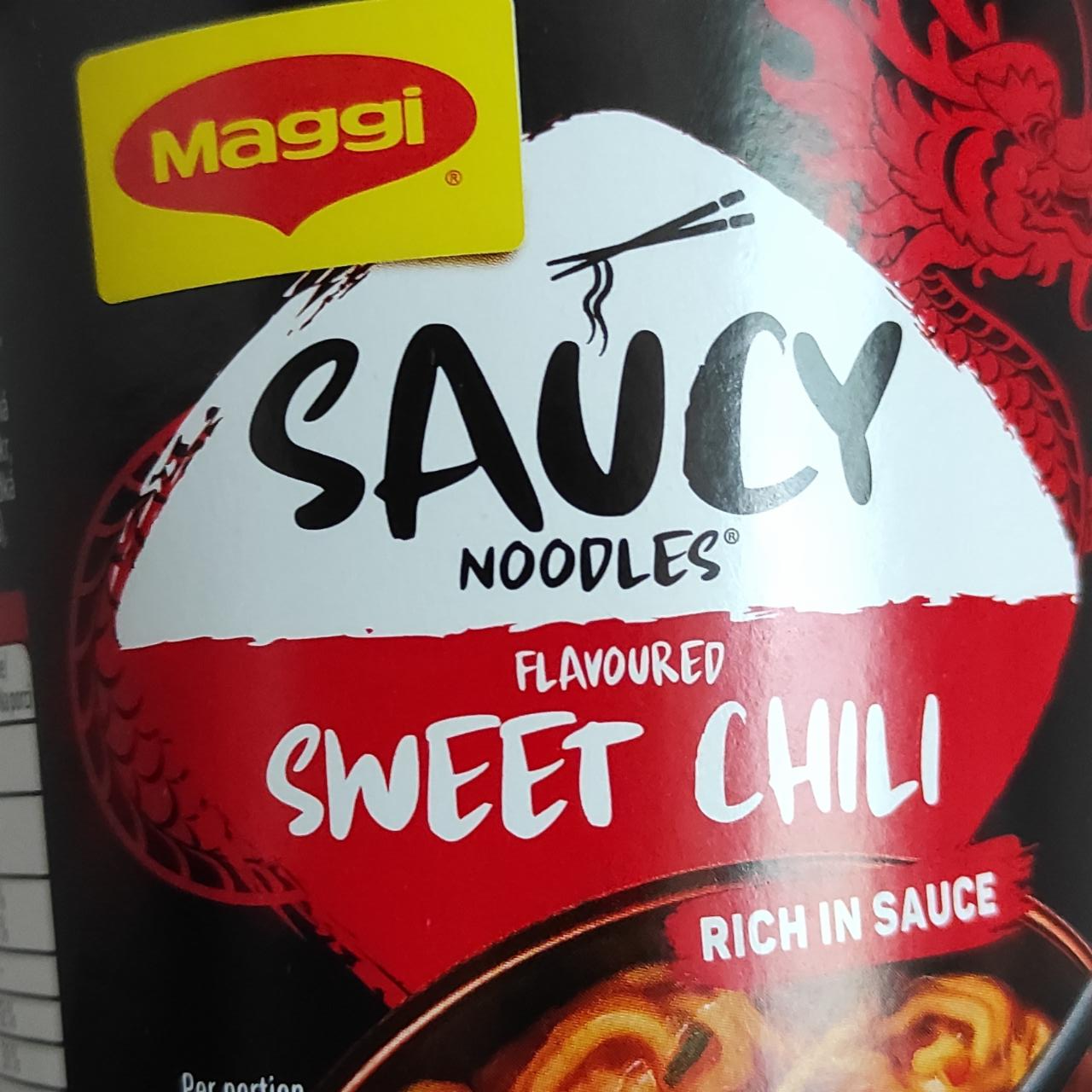 Fotografie - Saucy noodles sweet chilli Maggi