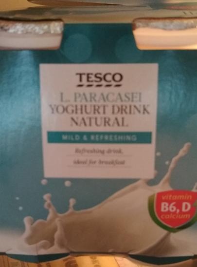 Fotografie - Yoghurt drink natural Tesco