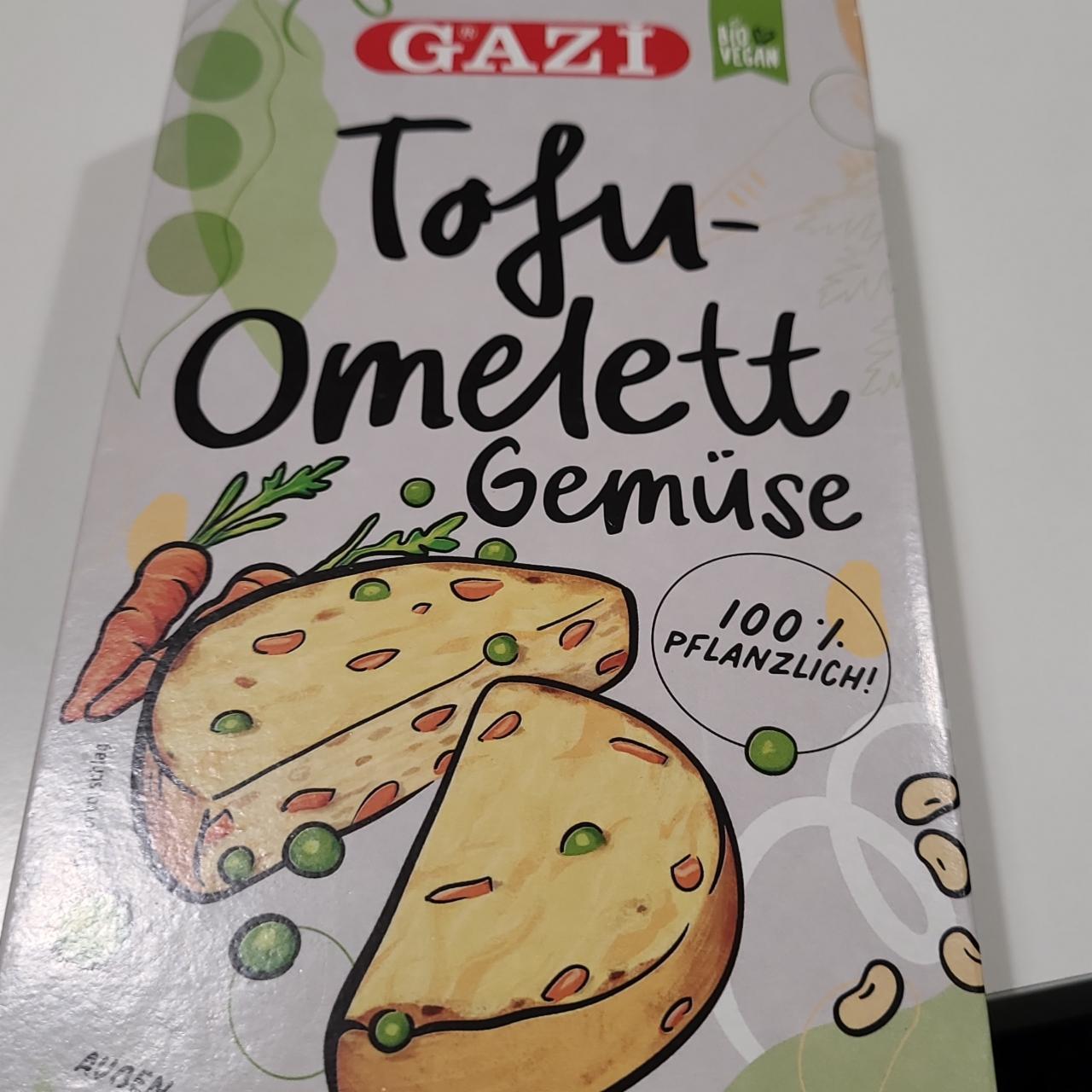 Fotografie - Tofu-omelett gemüse Gazi