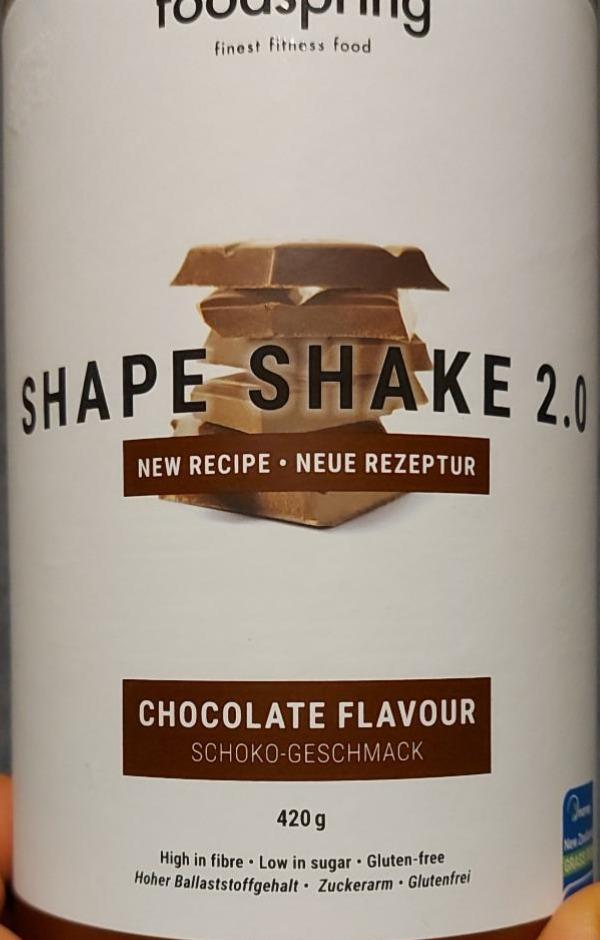 Fotografie - Shape shake 2.0 Chocolate flavour Foodspring