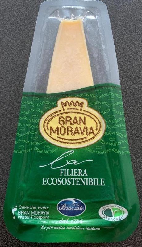 Fotografie - parmazán extra tvrdý přírodní sýr Gran Moravia