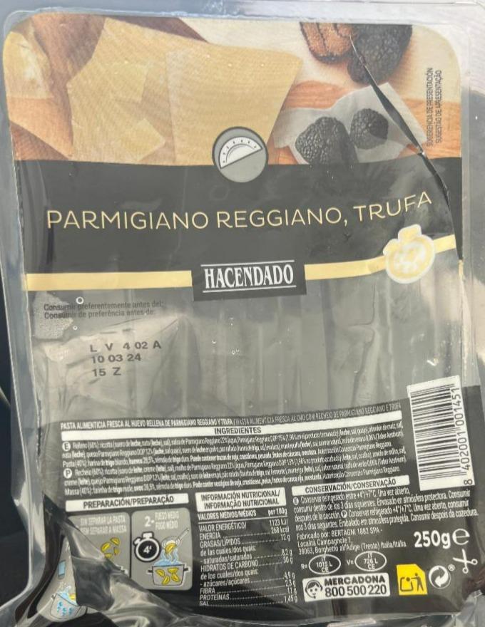 Fotografie - Parmigiano reggiano, Trufa Hacendado