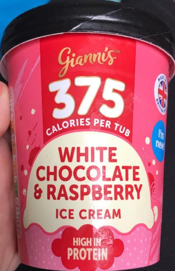 Fotografie - White Chocolate & Raspberry Ice Cream Gianni's