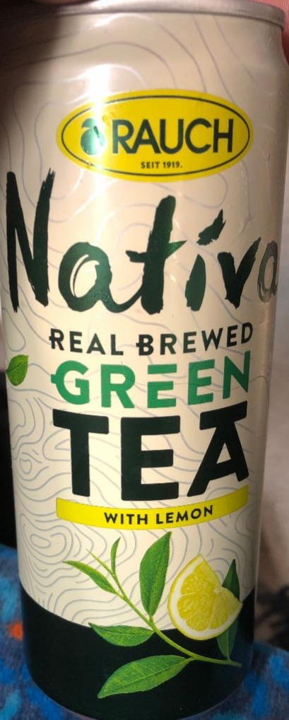 Fotografie - Nativa green tea lemon