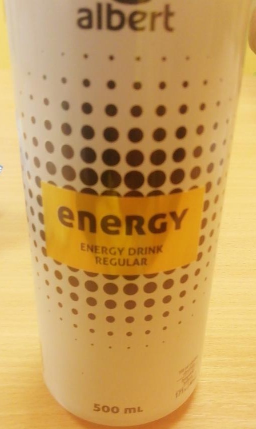 Fotografie - Energy drink regular Albert