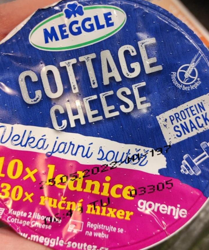 Fotografie - Cottage cheese protein snack Meggle