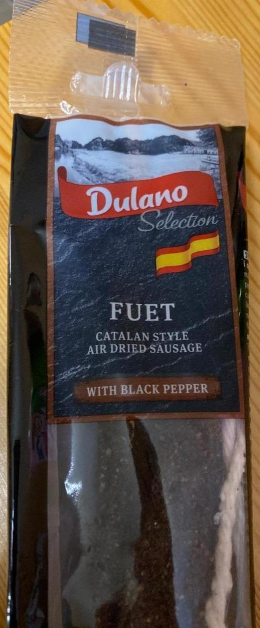 Fotografie - Fuet with black pepper Dulano Selection