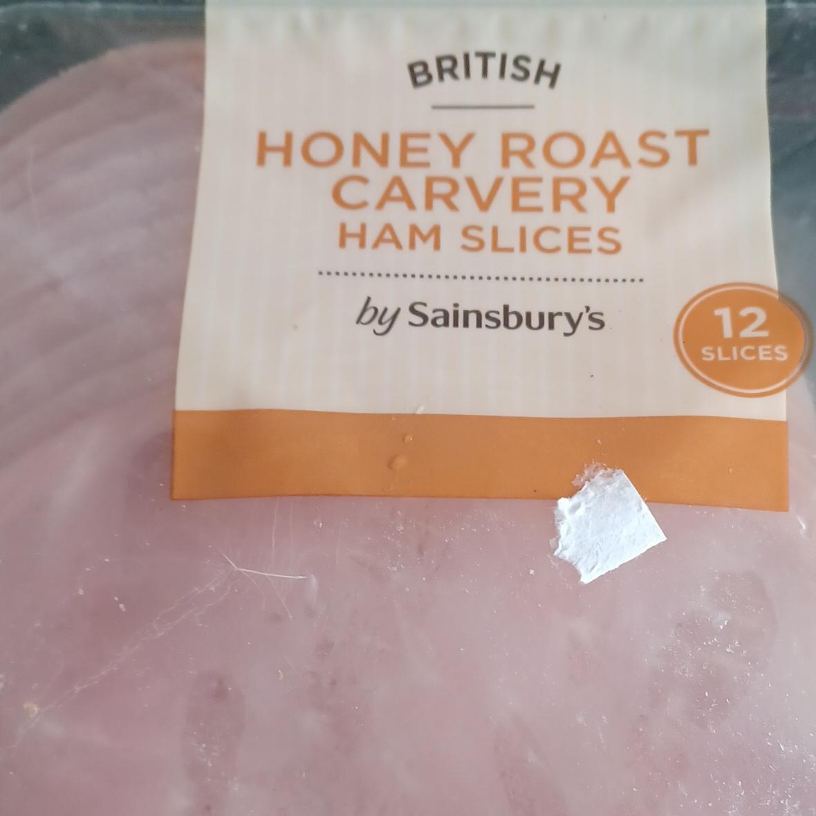 Fotografie - British Honey Roast Carvery Ham slices by Sainsbury's