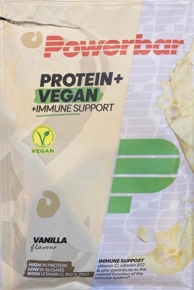 Fotografie - protein vegan vanilla Powerbar