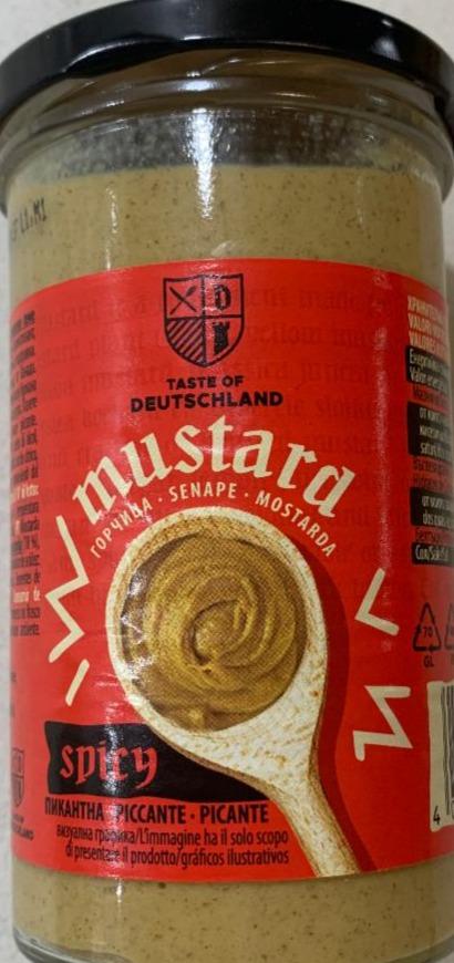 Fotografie - Mustard Spicy Taste of Deutschland Lidl