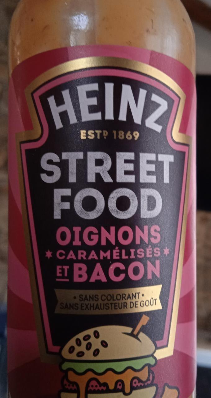 Fotografie - Street Food Oignons caramélisés et bacon Heinz