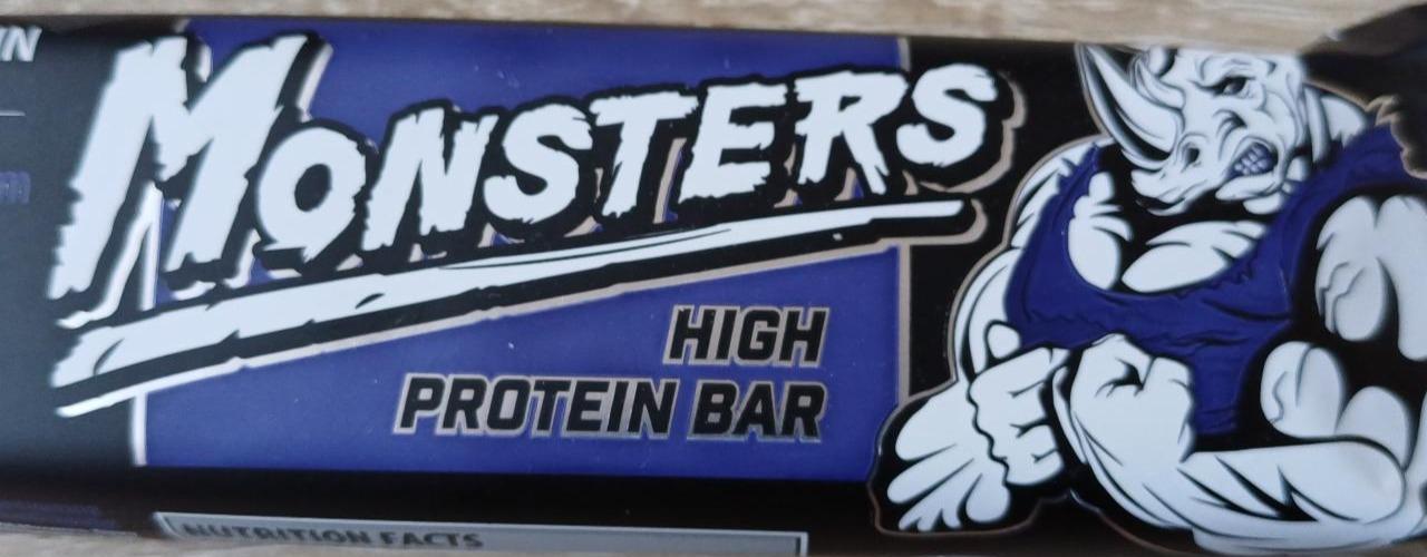 Fotografie - High Protein Bar Plum Monsters