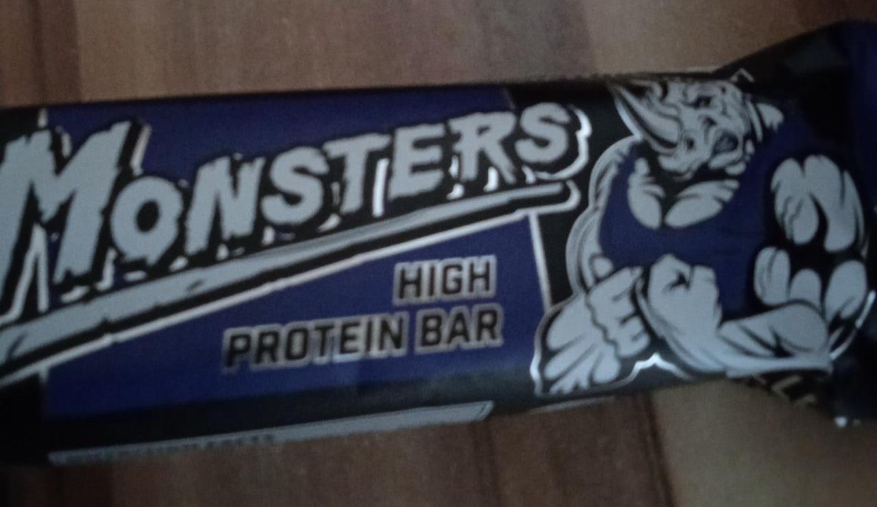 Fotografie - High Protein Bar Plum Monsters