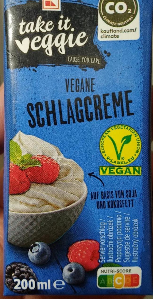 Fotografie - Vegane Schlagcreme K-take it veggie