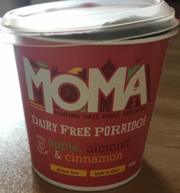 Fotografie - Apple, Almond & Cinnamon Dairy Free Porridge MOMA