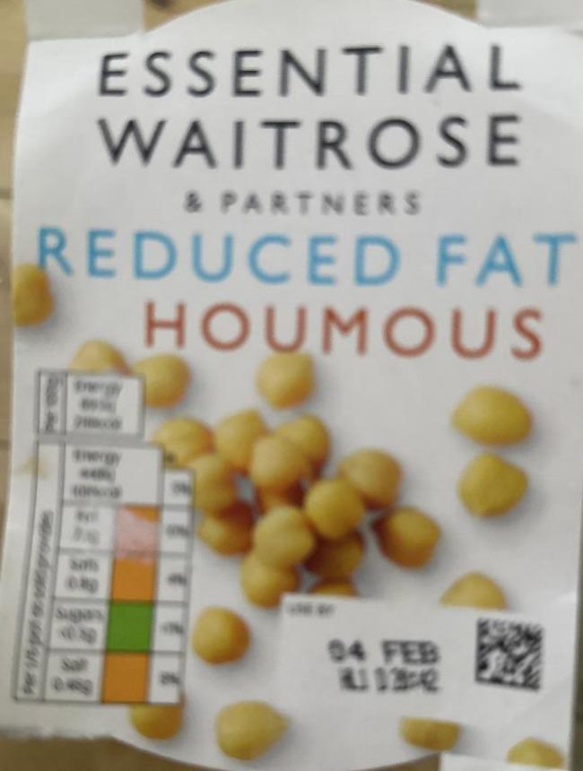 Fotografie - Reduced Fat Houmous Essential waitrose & partners