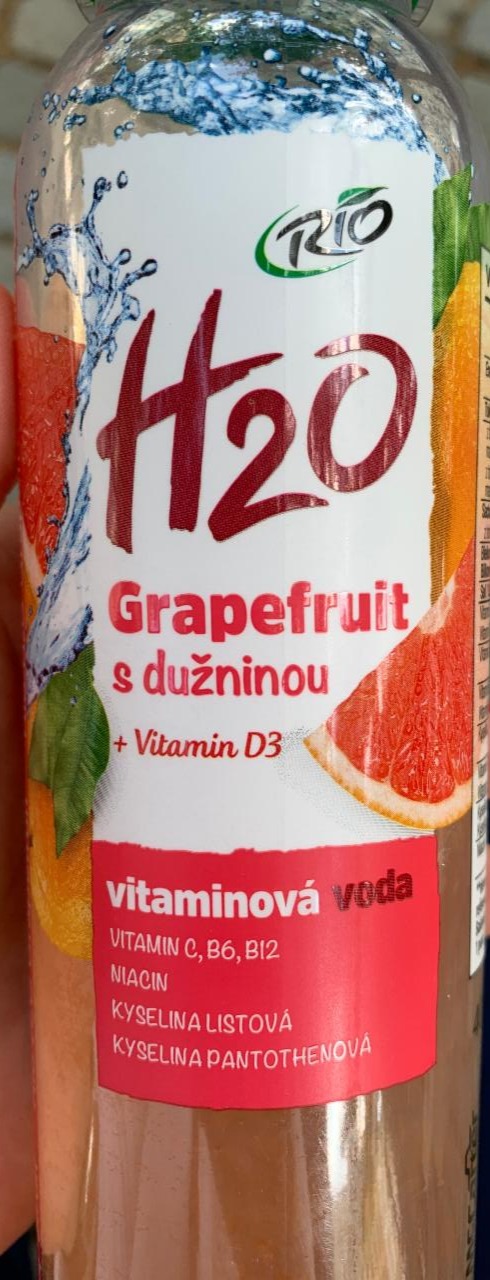 Fotografie - H2O Grapefruit s dužninou Rio