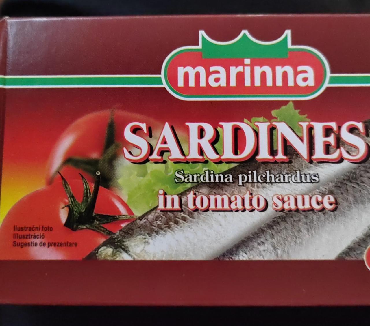 Fotografie - Sardines in tomato sauce Marinna
