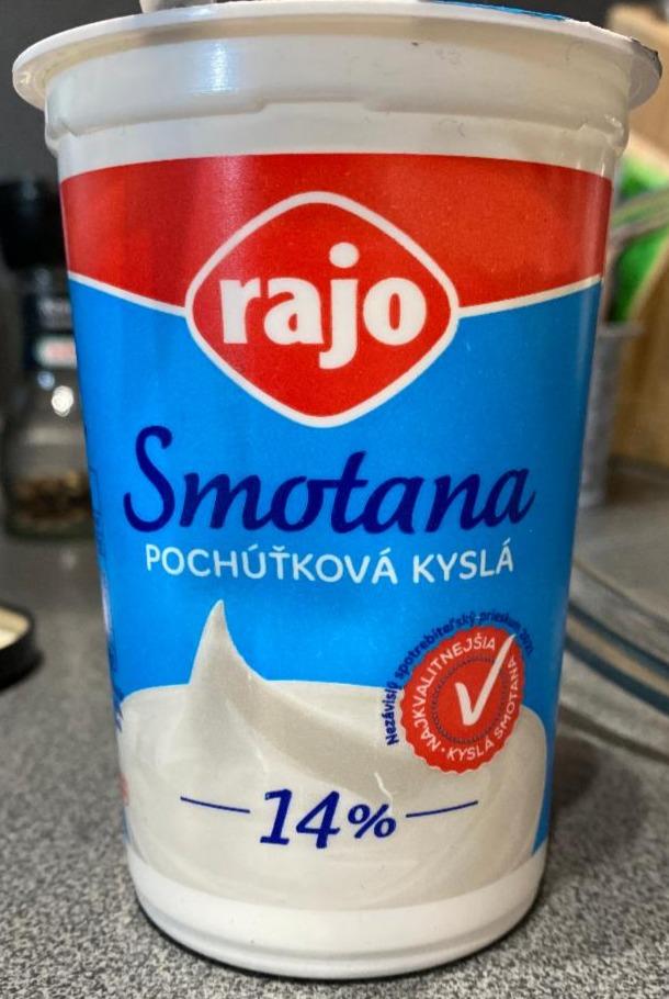 Fotografie - Smetana Pochoutková kysaná 14% Rajo