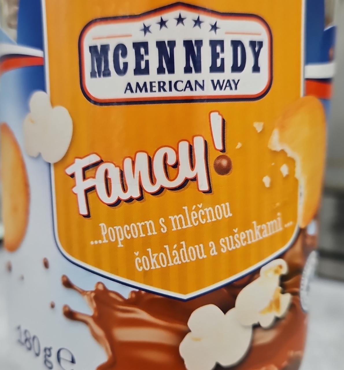 Fotografie - Fancy! Popcorn s mléčnou čokoládou a sušenkami McEnnedy American Way