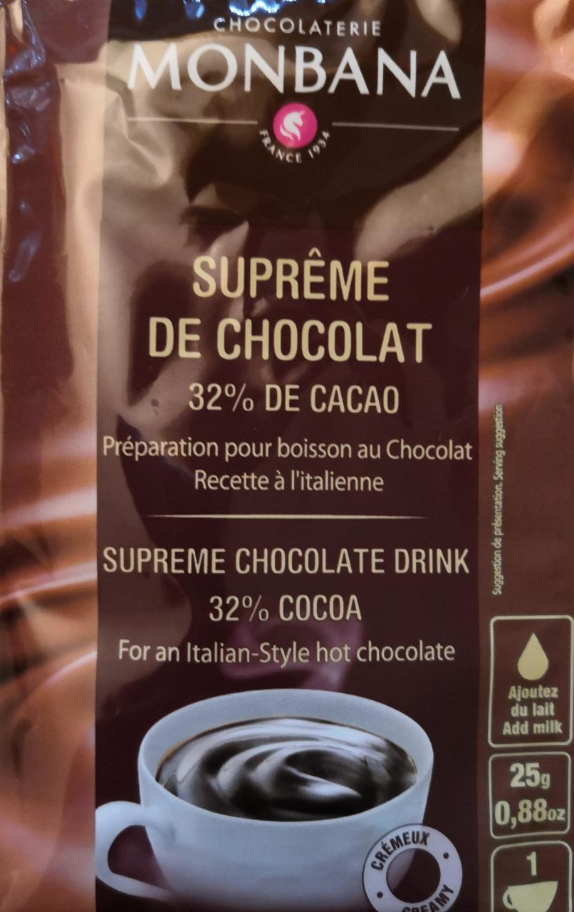 Fotografie - Chocolaterie monbana 32% de cacao